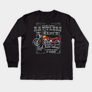 RATTLERS MOTORCYCLE GANG Kids Long Sleeve T-Shirt